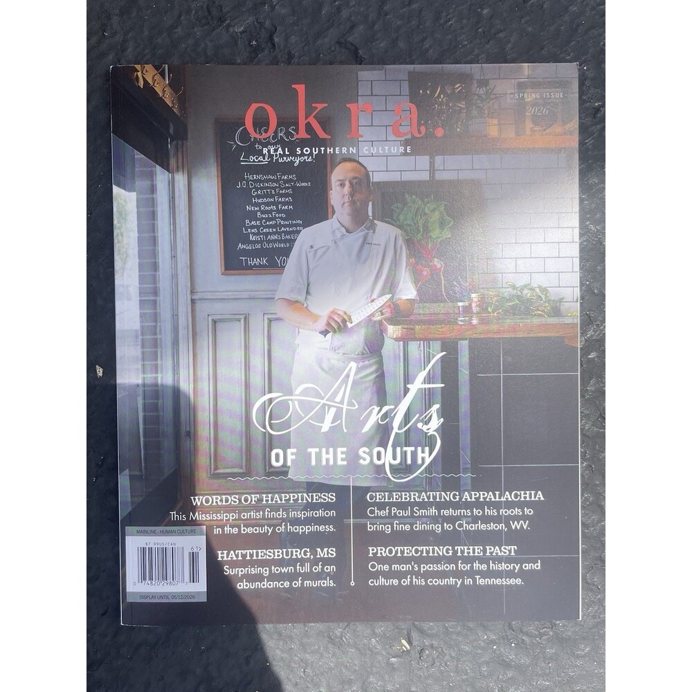 OKRA Magazine Spring 2026 Southern Culture Food Chef Paul Smith